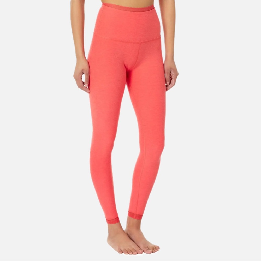 Beyond Yoga Spacedye Allure High-Waisted Midi Leggings color rashh